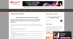 Desktop Screenshot of ecougar.fr