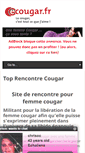 Mobile Screenshot of ecougar.fr